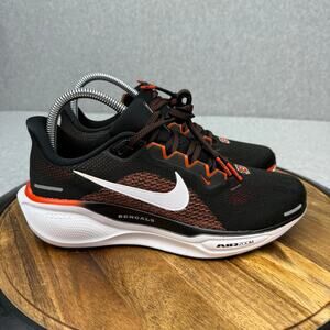 Nike Air Zoom Pegasus 41 Men's 7 Cincinnati Bengals Running Shoes FZ5072 001